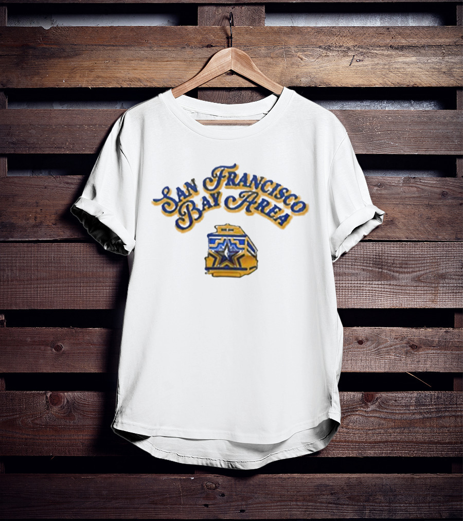 San Francisco Bay Area Star Emblem NBA All Stars 2025 T-Shirt