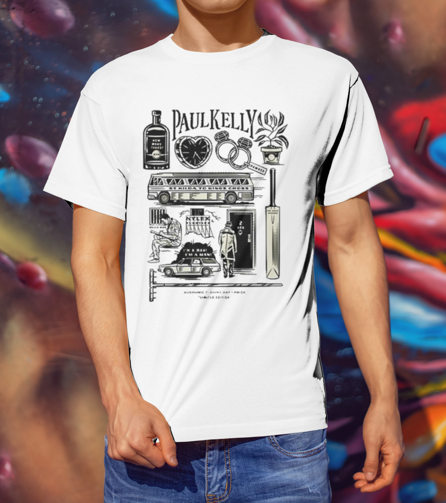 Paul Kelly How To Make Gravy Australian Icons Music Collection T-Shirt