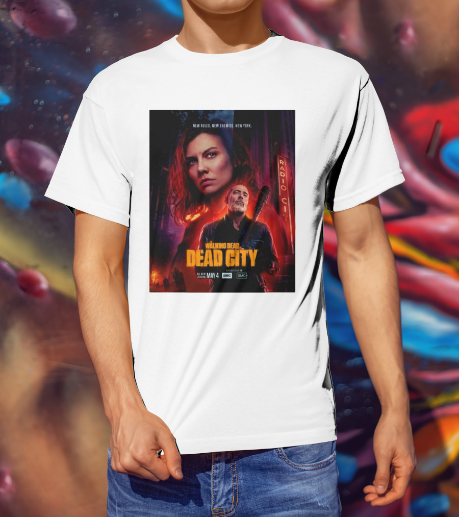 New Rules New Enemies New York The Walking Dead Dead City All New Season May 4 T-Shirt