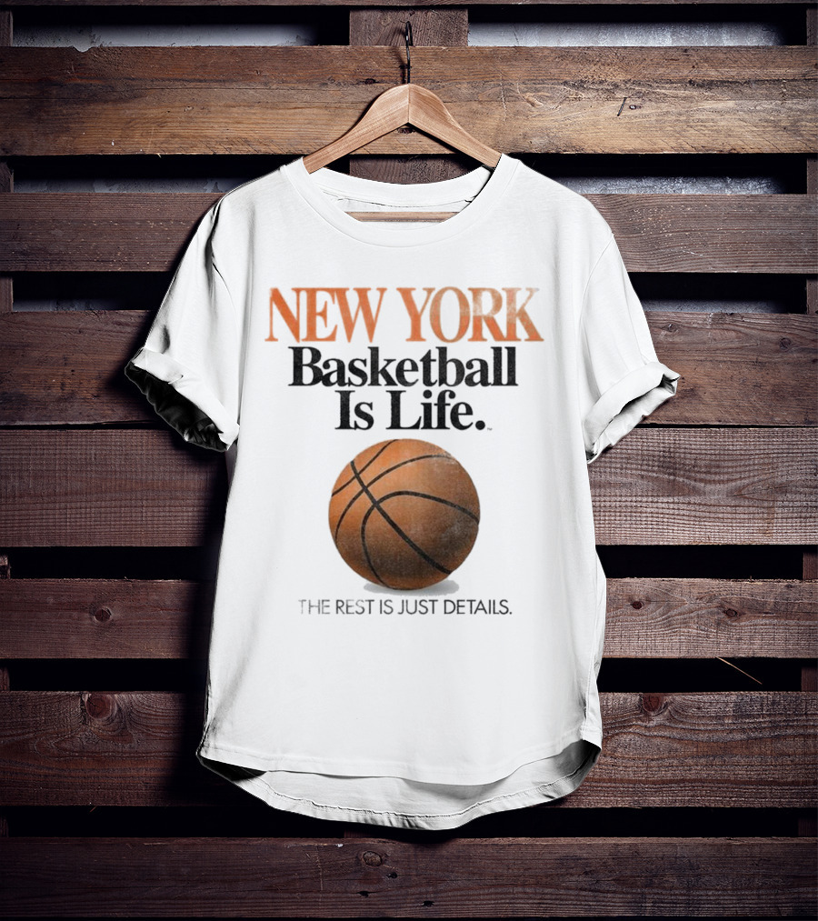 New York Basketball Is Life NYC BIL T-Shirt