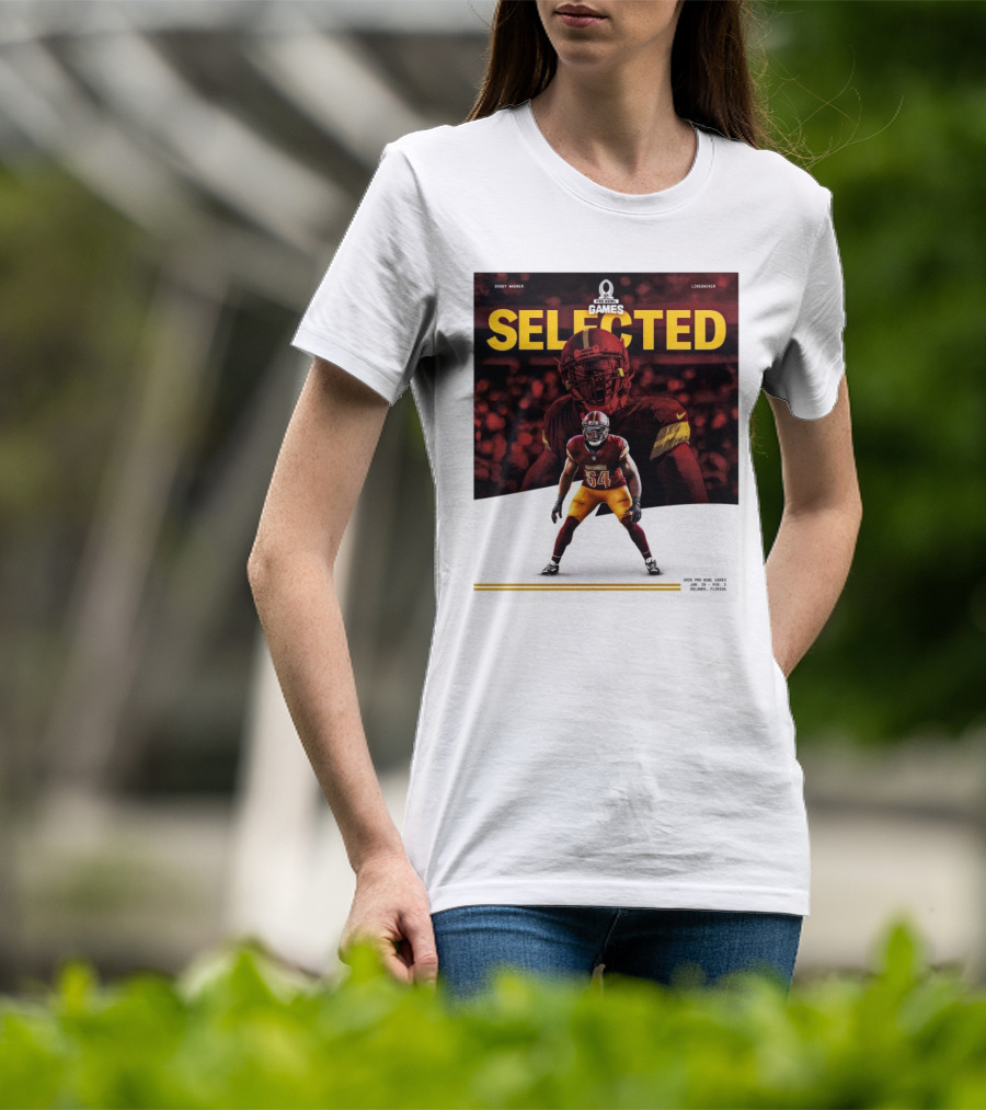 Pro Bowl Games 2025 Bobby Wagner Selected Linebacker Washington Commanders Orlando Florida T-Shirt