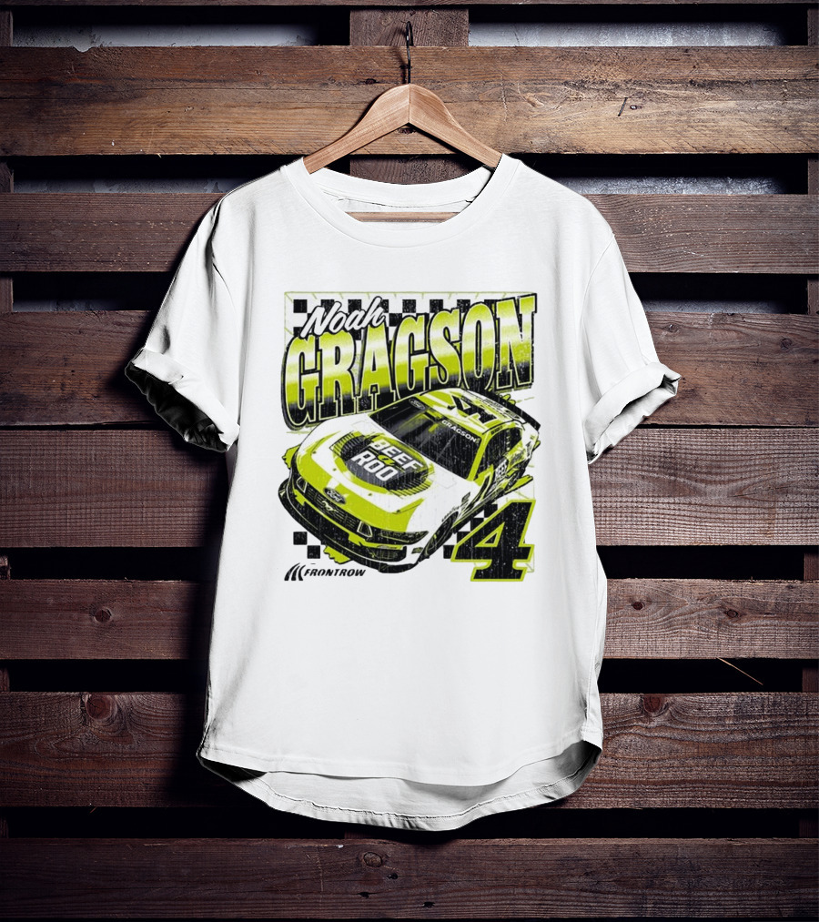 Noah Gragson Beef-A-Roo Car Racing Number 4 T-Shirt