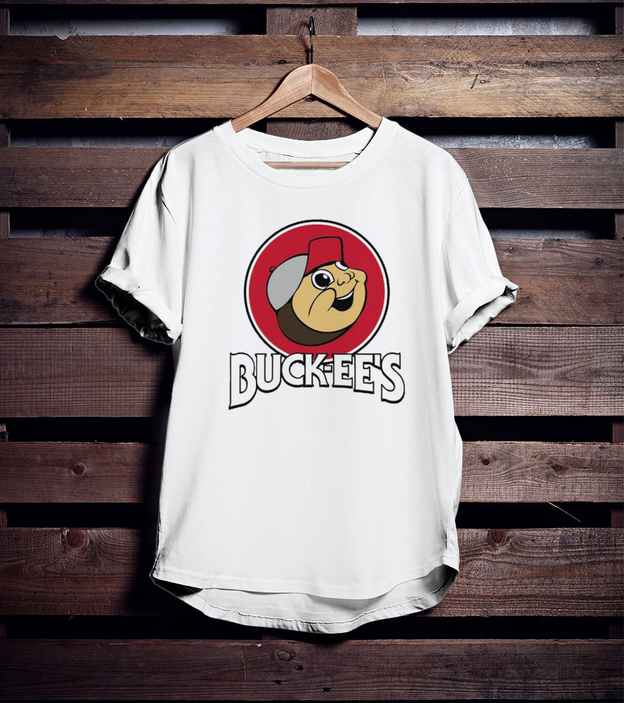 Ohio State Buckeyes Buc-ee's Beavers Retro Illustration T-Shirt
