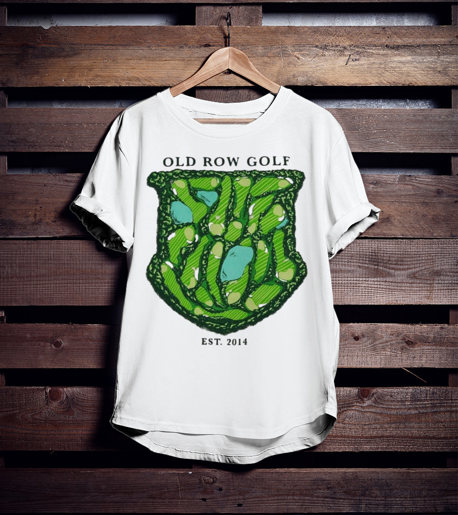 Old Row Golf Course Pigment Dyed T-Shirt