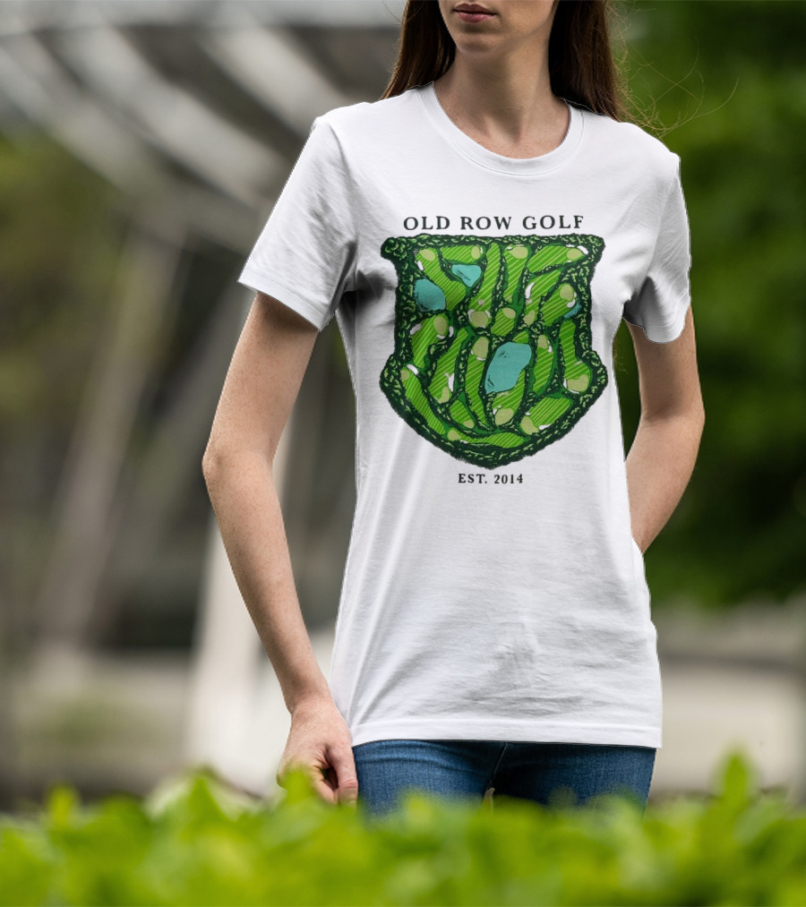 Old Row Golf Course Pigment Dyed T-Shirt