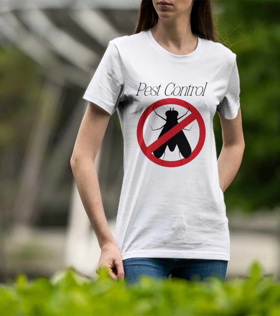 Ghostbusters Pest Control Logo Design T-Shirt