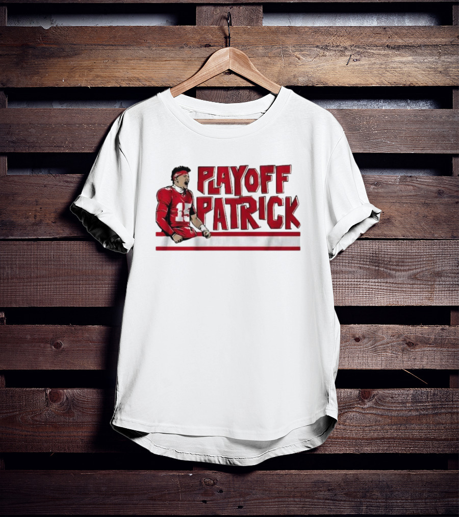 Playoff Patrick Mahomes Kansas City Chiefs Football Icon Graphic T-Shirt