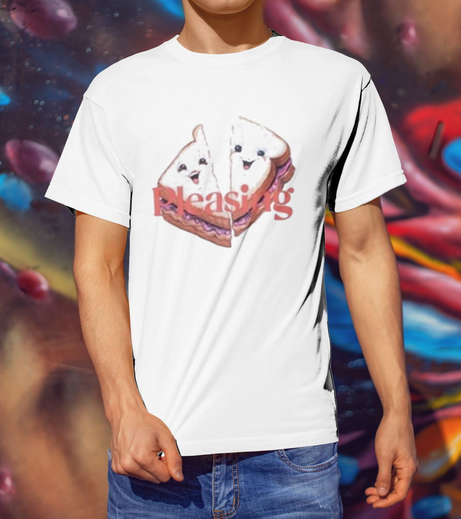 Pleasing I Chews You Smiling Sandwich T-Shirt