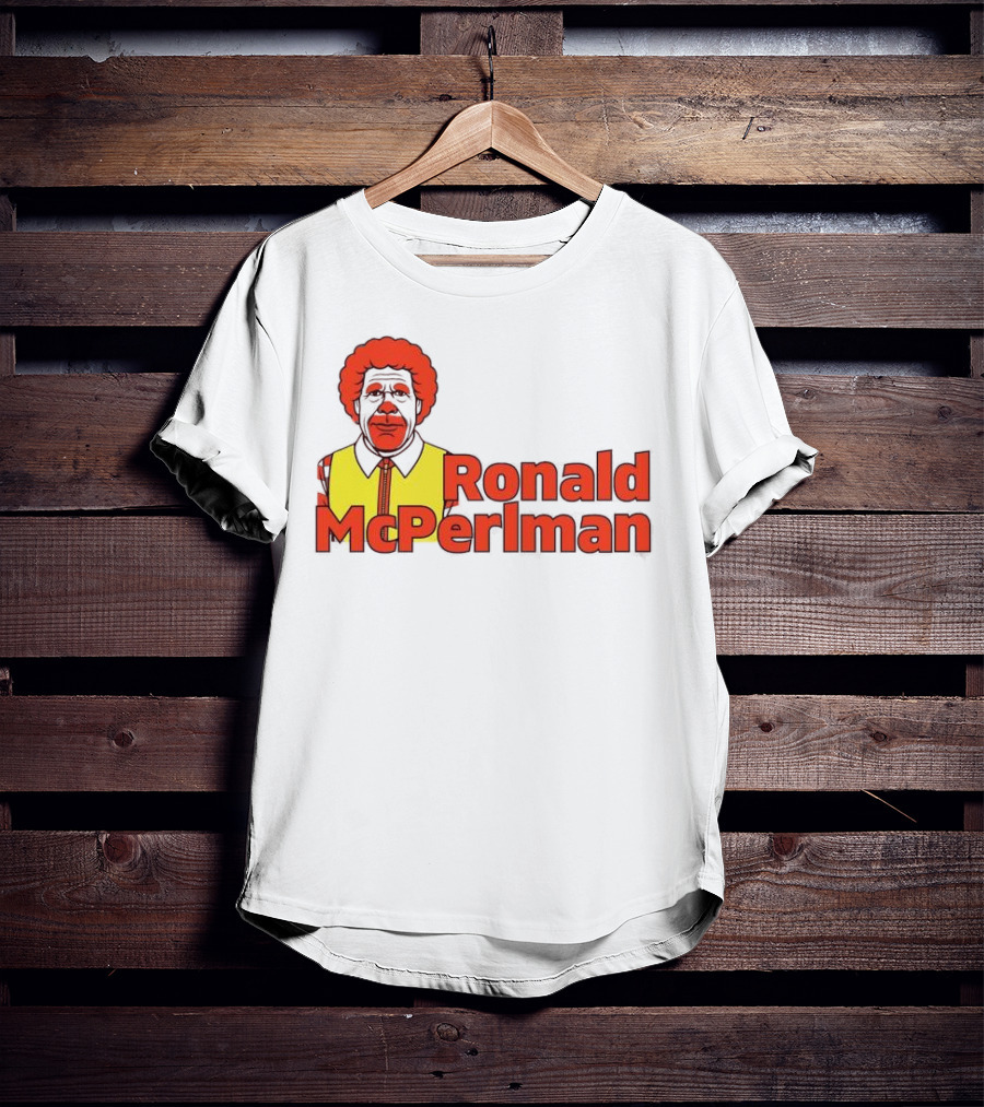 Ronald McPerlman McDonalds And Ron Perlman Crossover T-Shirt