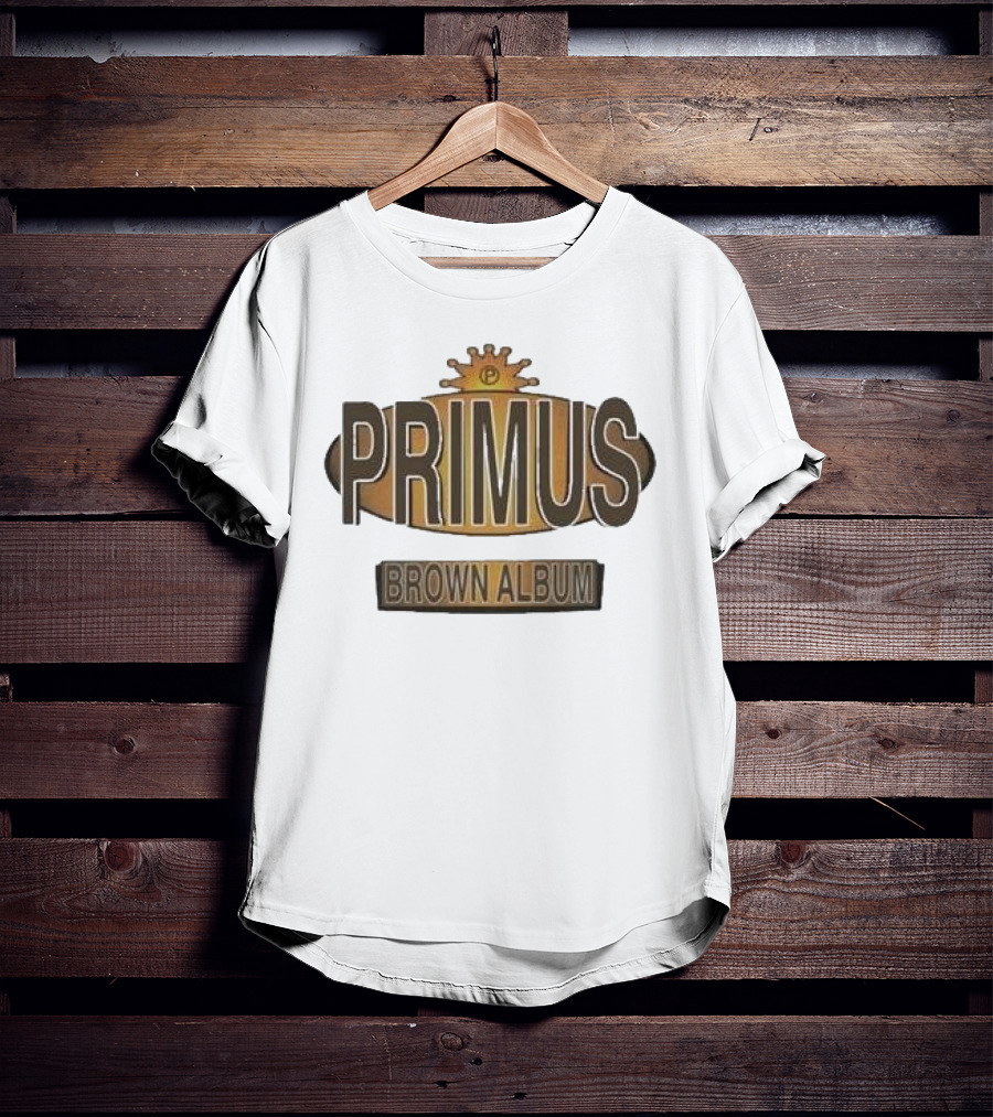 Primus Brown Album Retro Logo T-Shirt