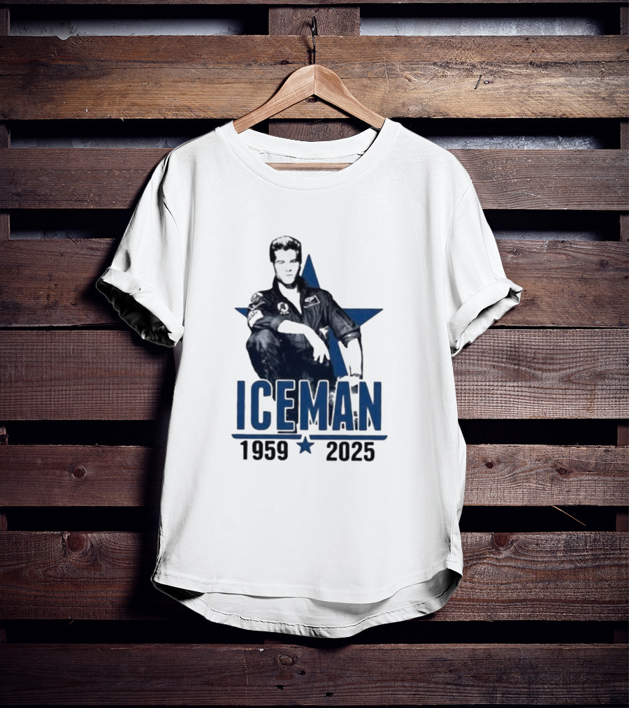 Val Kilmer 1959-2025 Iceman Top Gun T-Shirt