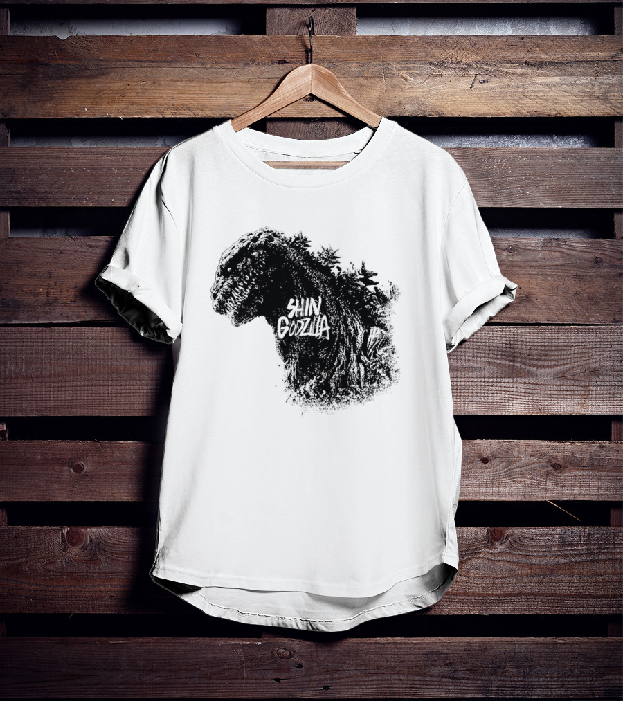 Shin Godzilla Persecution Of The Masses Kaiju Silhouette T-Shirt