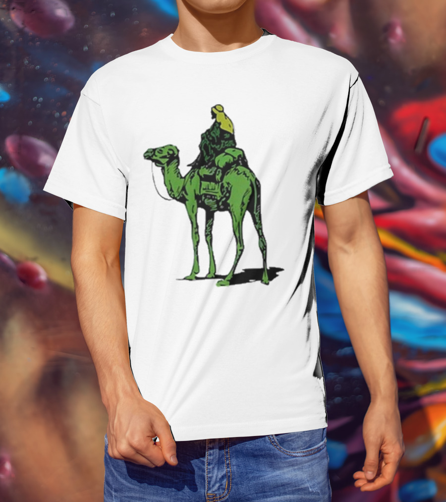 Skyler Silk Road Free Ross Camel Graphic T-Shirt