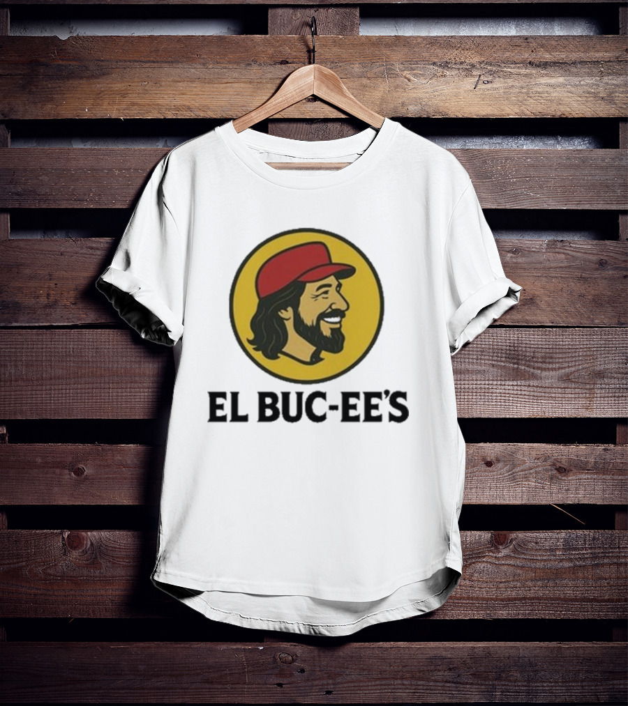 "Somos Bien Méxican Buc-ee’s Parody With Iconic Yellow Red Design" T-Shirt