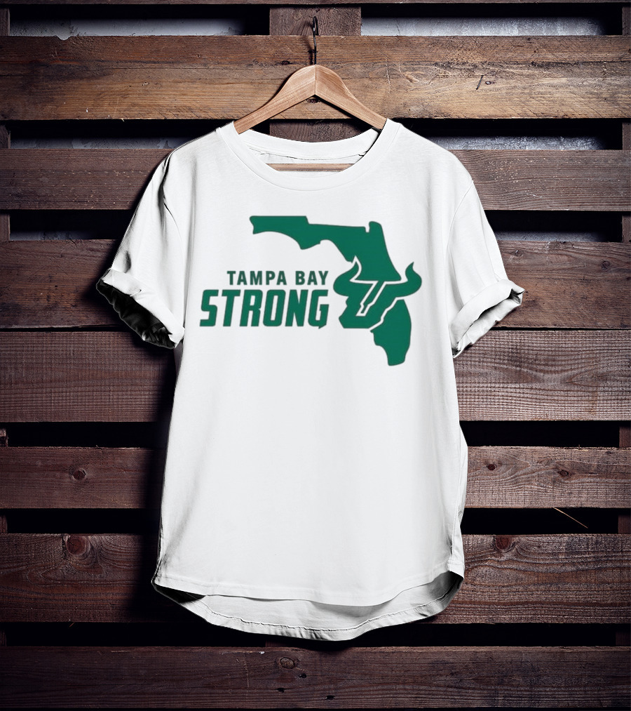 Tampa Bay Strong South Florida Bulls Hurricane Relief T-Shirt