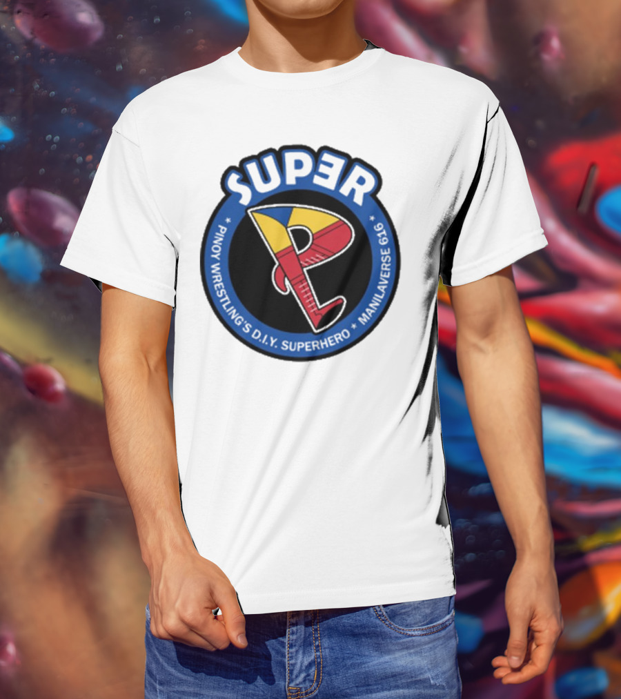 Super Pinoy Wrestling D.i.y Superhero Manila Verse 616 T-Shirt