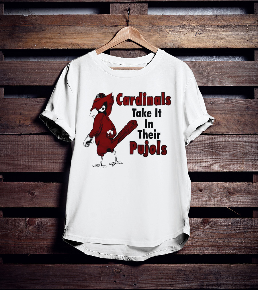 St Louis Cardinals Pujols Baseball Humor T-Shirt