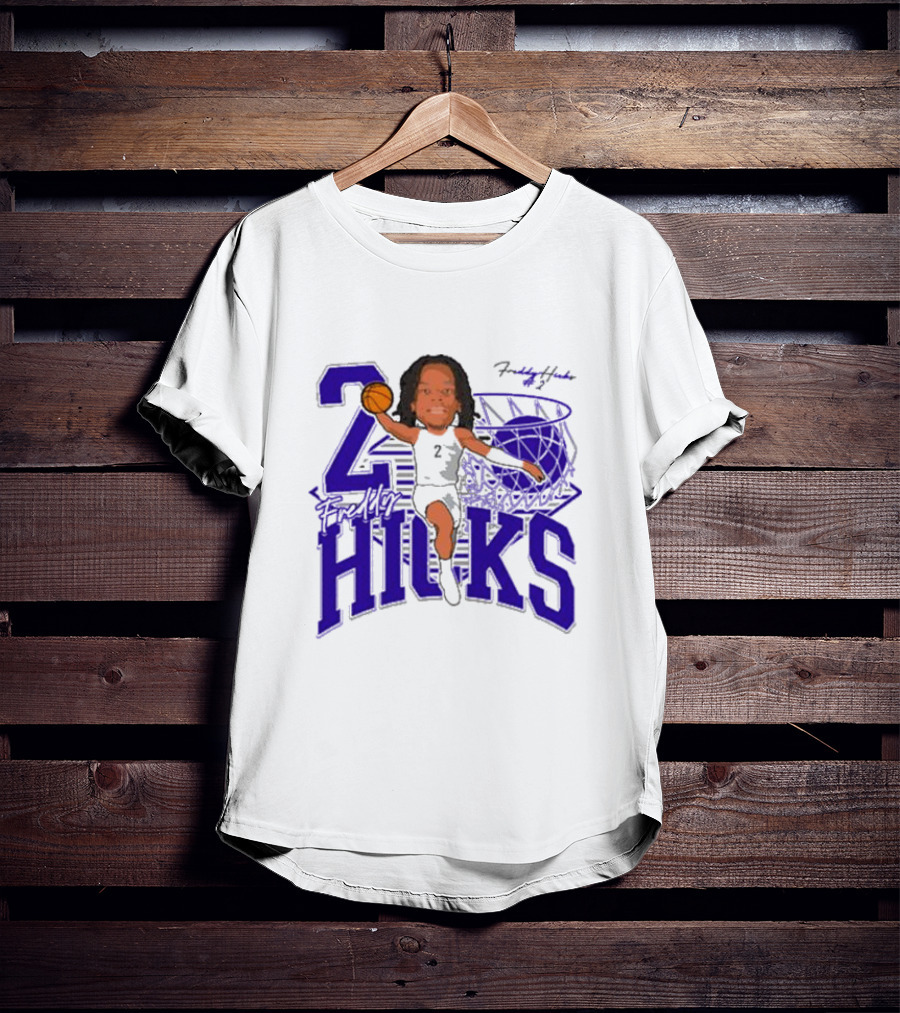 Freddy Hicks Tarleton State Basketball Number 20 T-Shirt