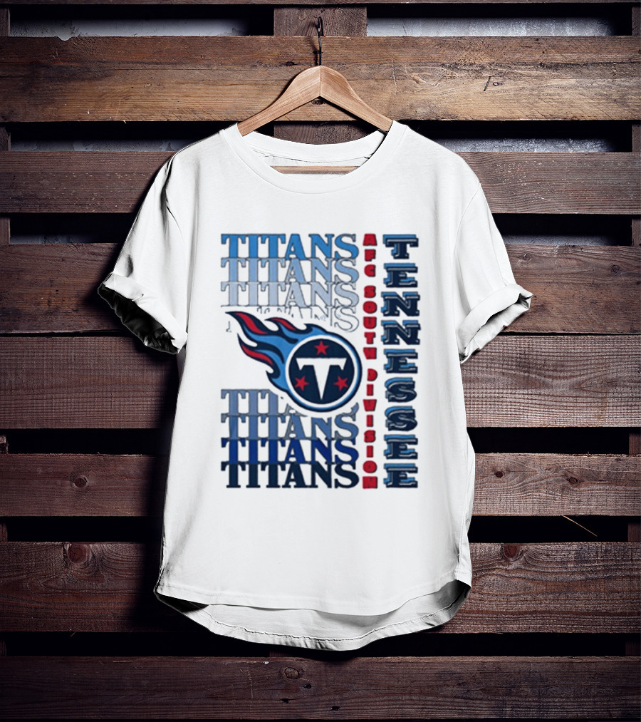Tennessee Titans AFC South Division Titans Tennessee T-Shirt