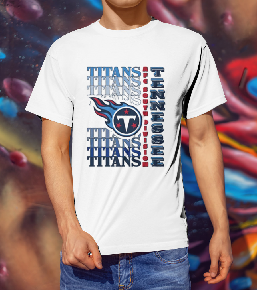 Tennessee Titans AFC South Division Titans Tennessee T-Shirt