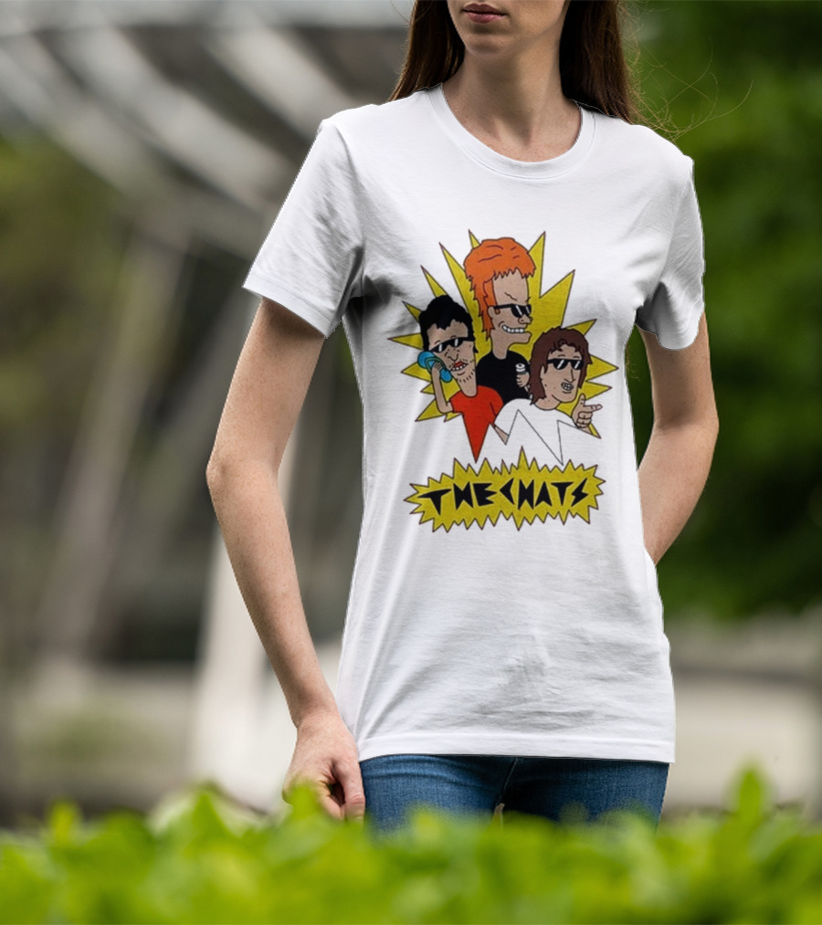 The Chats Buttheads Cartoon Parody Yellow Explosion T-Shirt