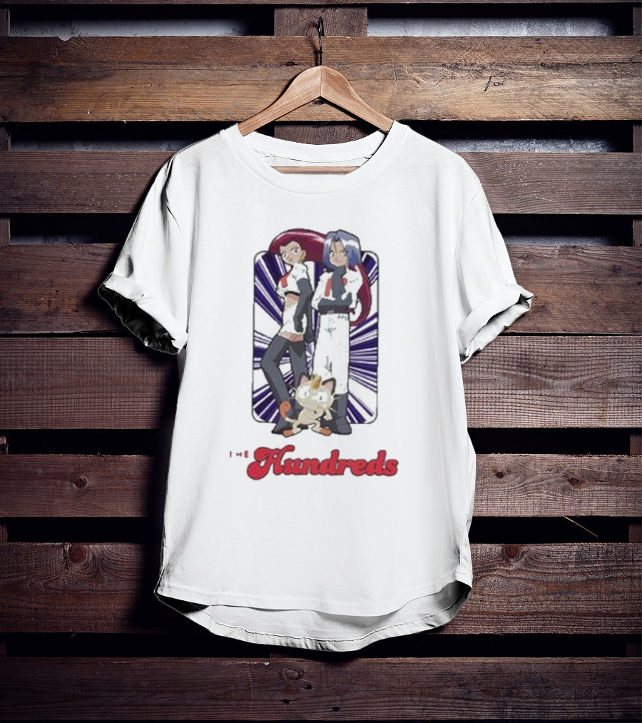 The Hundreds Team Rocket Jessie James Meowth Collaboration T-Shirt
