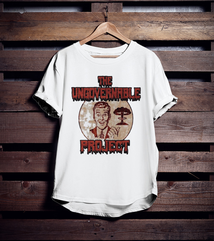 The Ungovernable Project Vintage Cartoon Nuclear Explosion T-Shirt