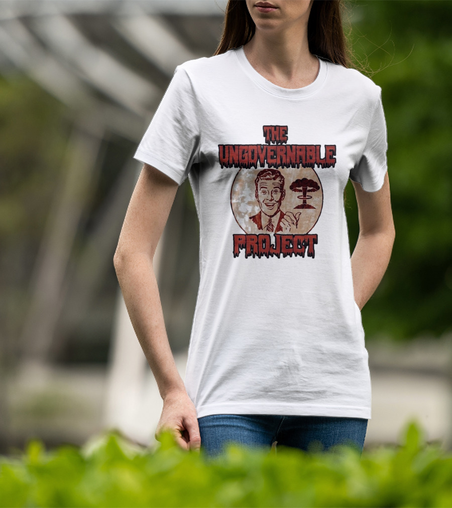 The Ungovernable Project Vintage Cartoon Nuclear Explosion T-Shirt