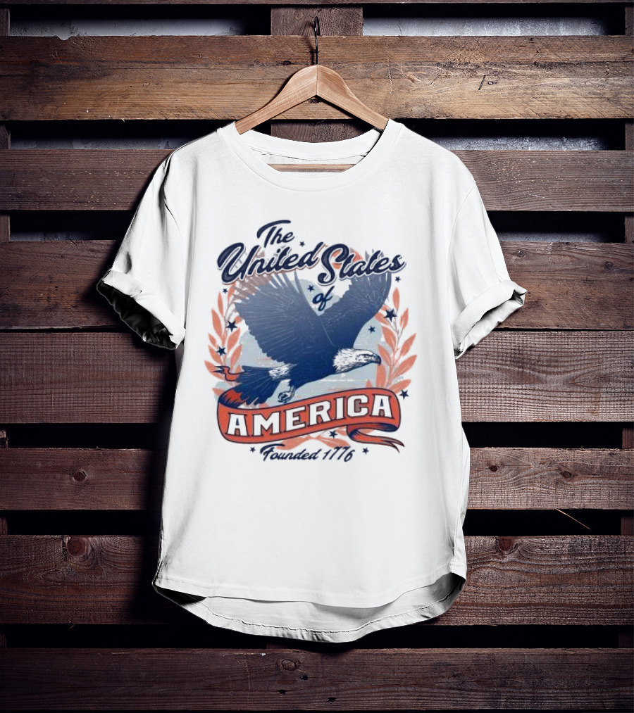 The United States America Eagle Founded 1776 T-Shirt