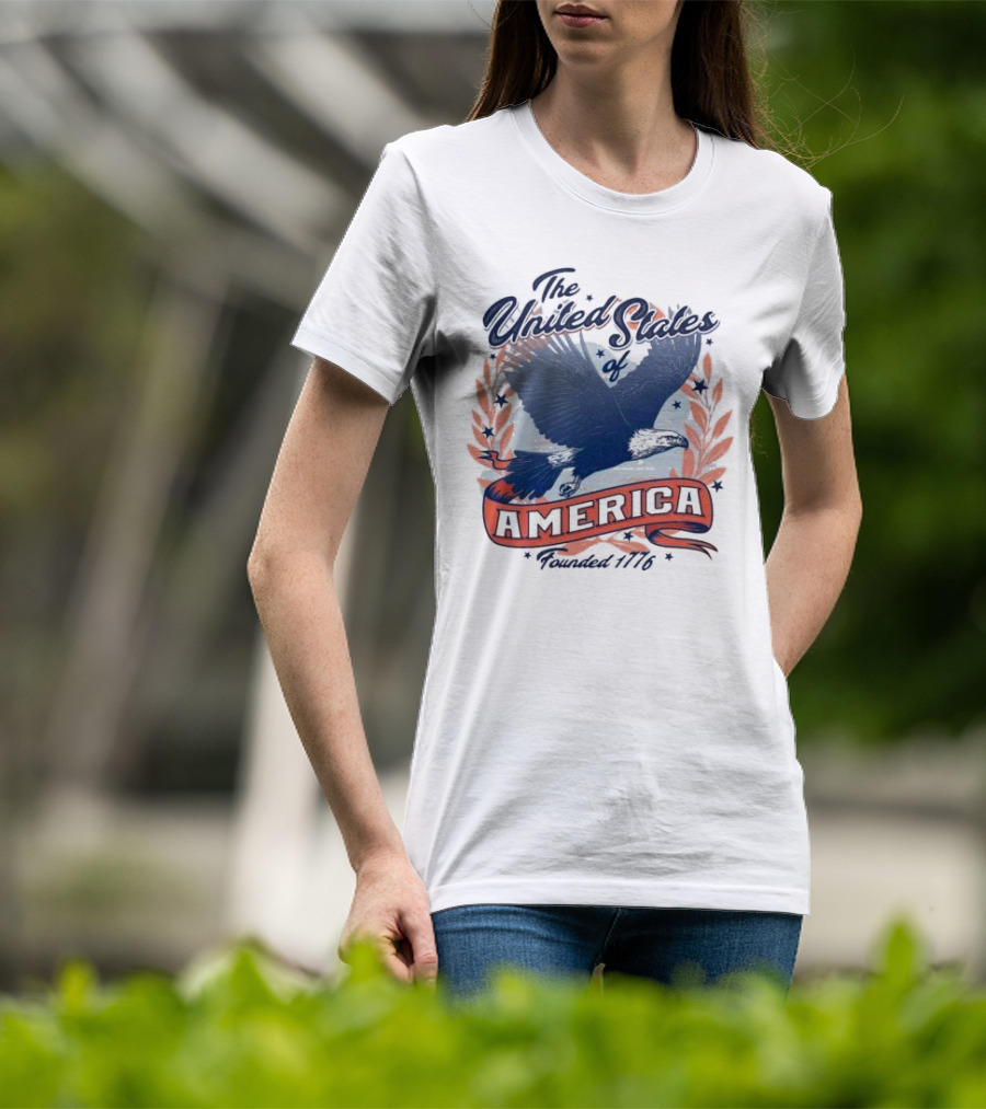 The United States America Eagle Founded 1776 T-Shirt