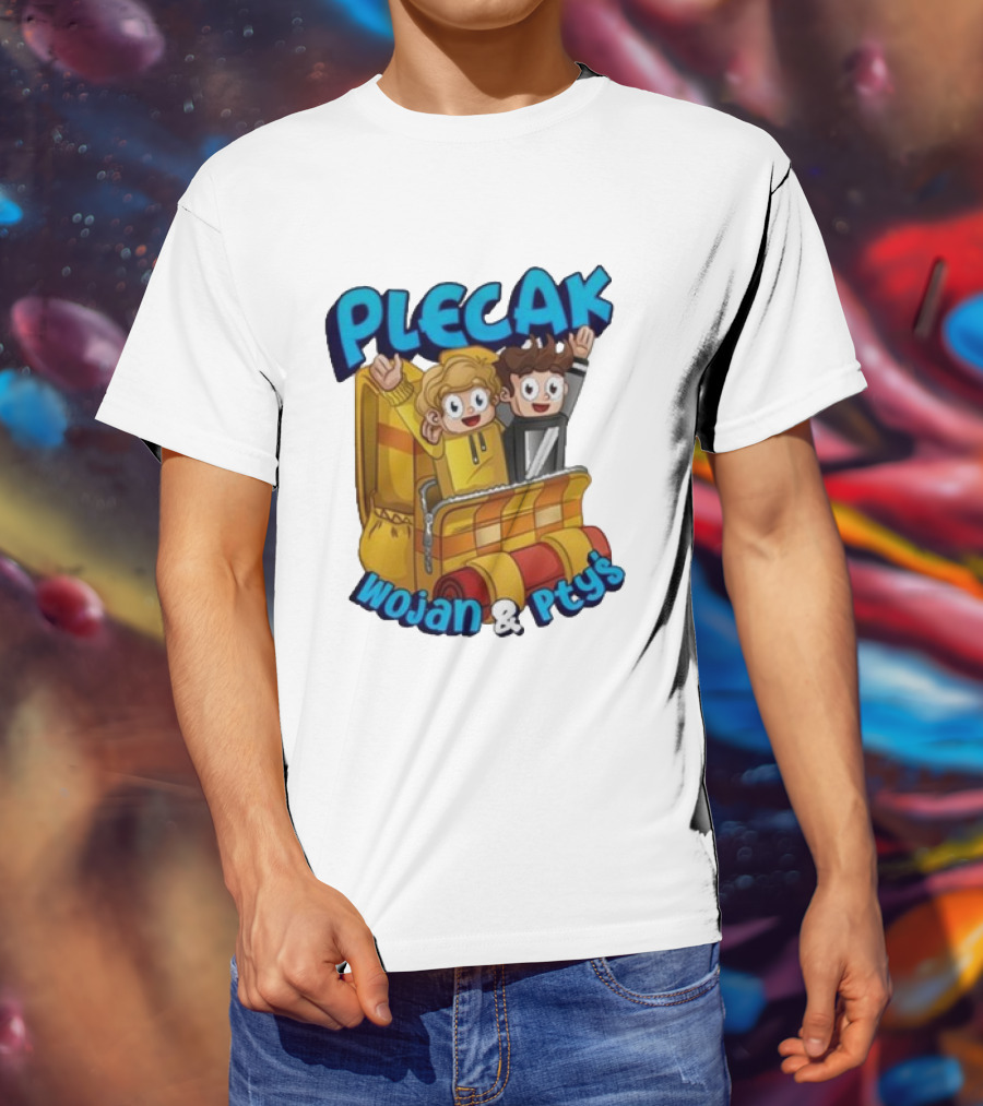 Plecak Wojan & Ptyś Cartoon Backpack Adventure T-Shirt