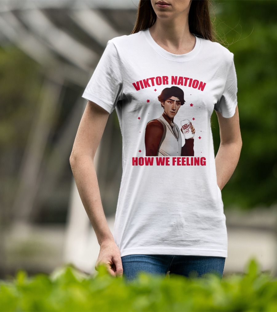 Viktor Nation How We Feeling Dr Pepper Diet Can Illustration T-Shirt