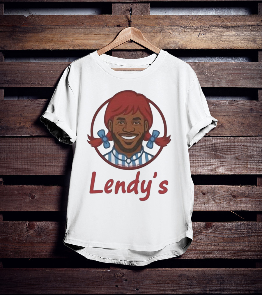 Wendy's Lendy's Lebron Parody Unethical Threads T-Shirt