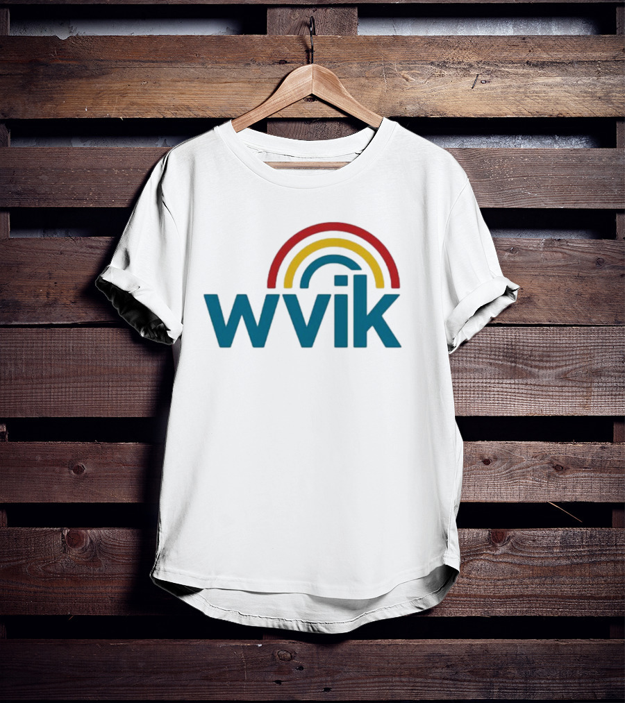WVIK Rainbow Vintage Retro Style T-Shirt