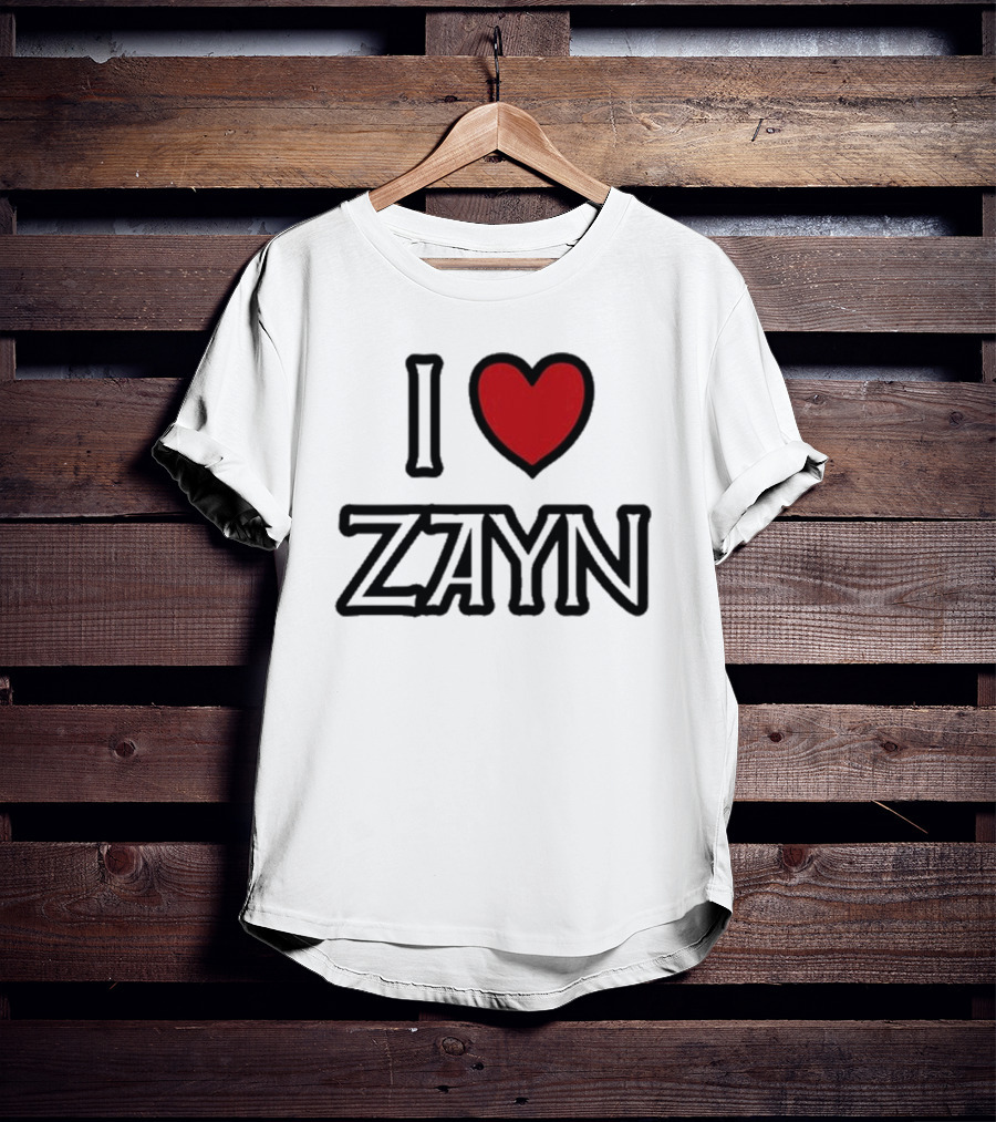 Zayn Squad Brasil I Love Zayn Ringer T-Shirt