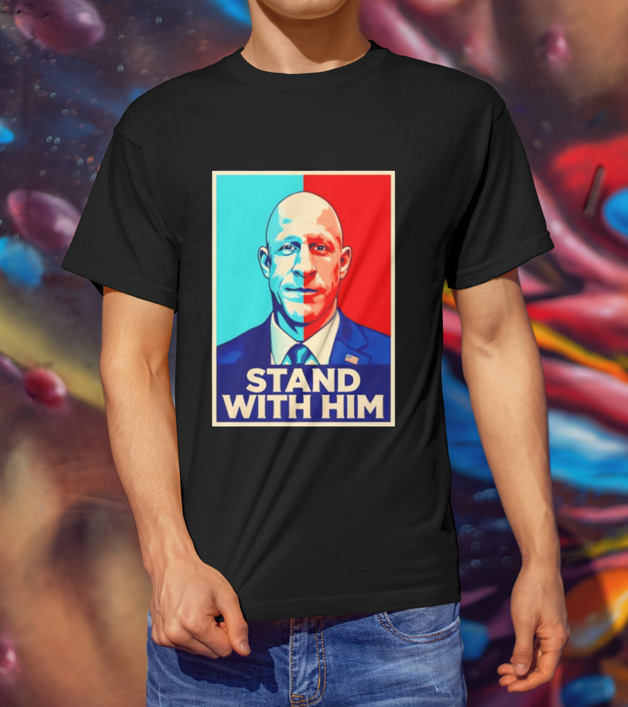 Stand With Him Brian McGinnis Hope Style Supporting Israel T-Shirt