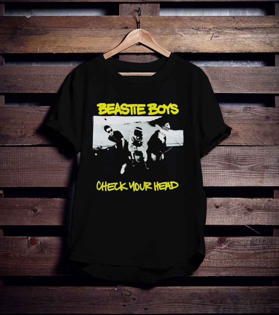 Beastie Boys Check Your Head Album Cover Yellow T-Shirt
