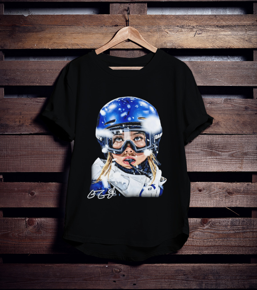 Eileen Gu Aura Snowboard Oakley Goggles Winter Sports T-Shirt