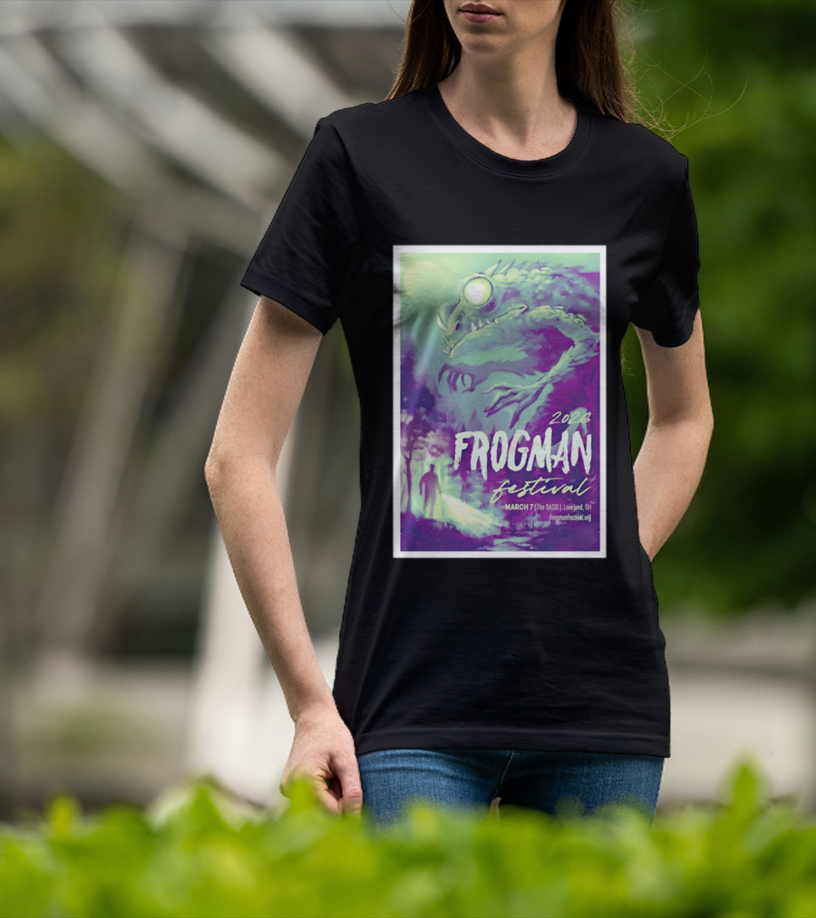 2026 Frogman Festival Loveland OH March 7 At The Oasis T-Shirt