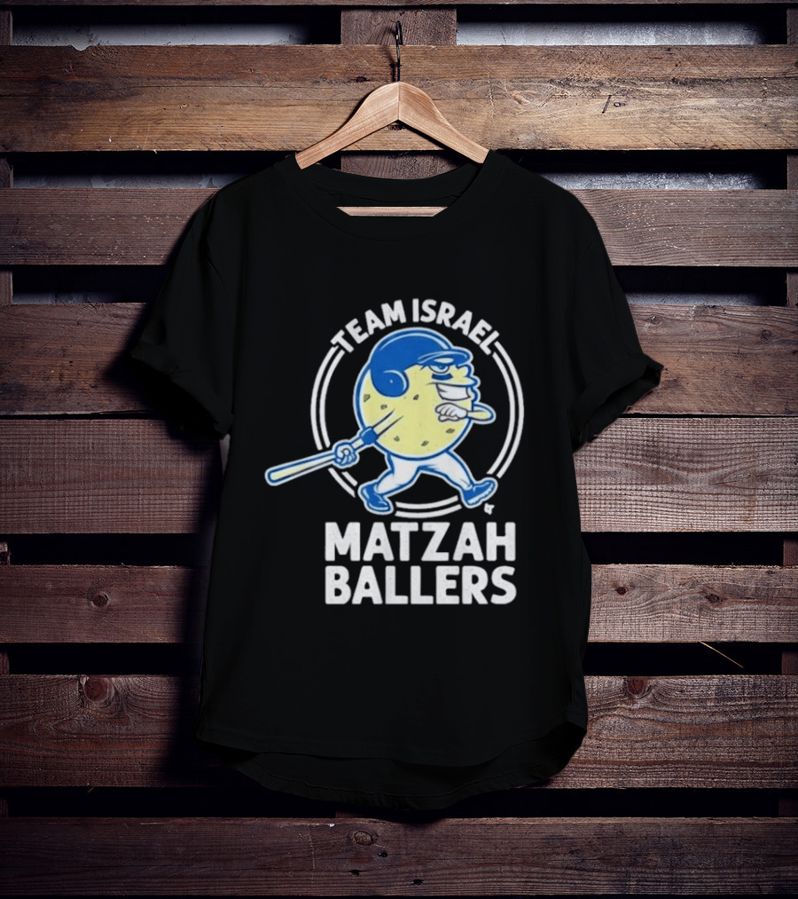Team Israel Matzah Ballers Garrett Stubbs T-Shirt