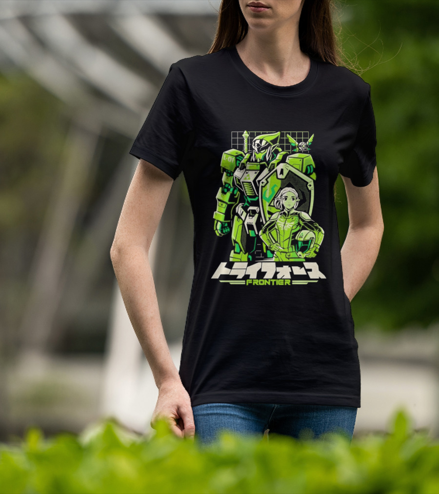 Hylian Mecha Triad Frontier Triforce L 01 Japanese T-Shirt