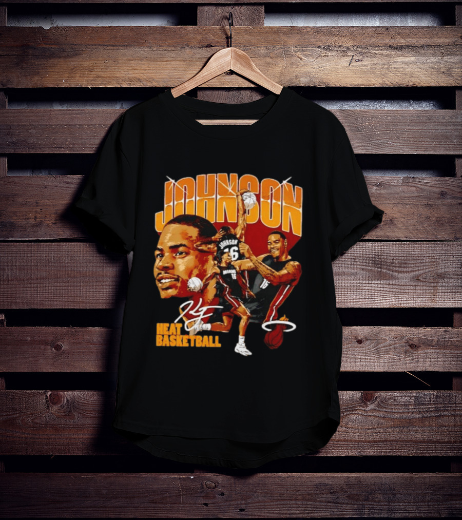 Johnson Heat Basketball Keyonte Johnson Miami 16 T-Shirt