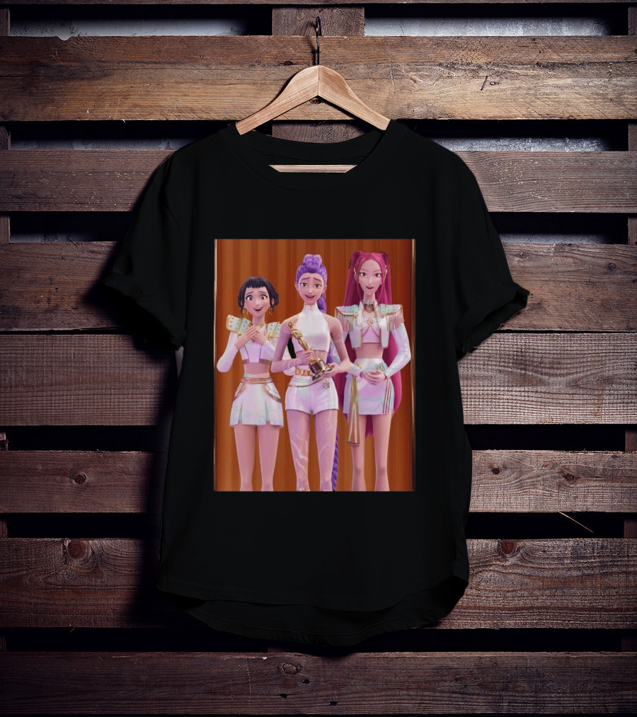 K Pop Demon Hunters Animated Feature Film Oscar Winners T-Shirt