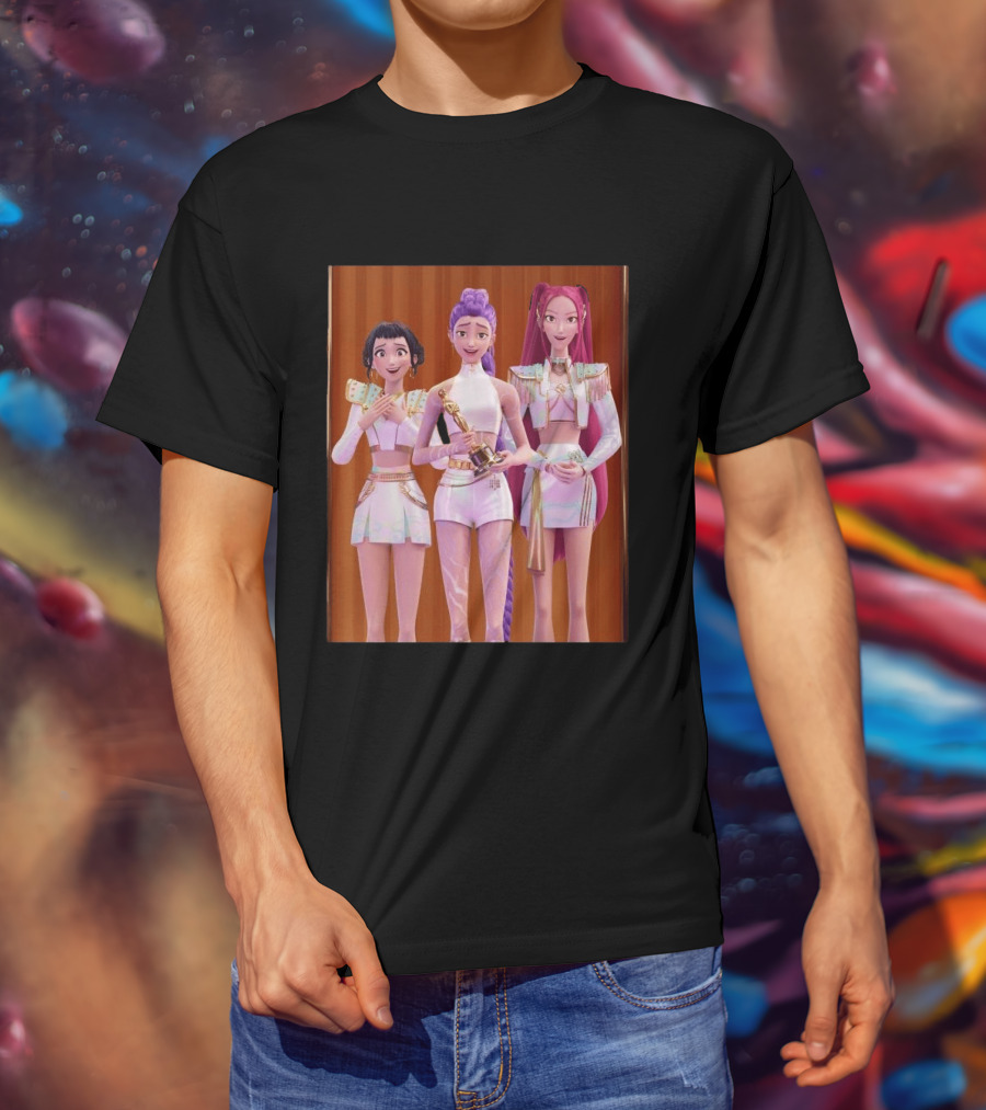 K Pop Demon Hunters Animated Feature Film Oscar Winners T-Shirt