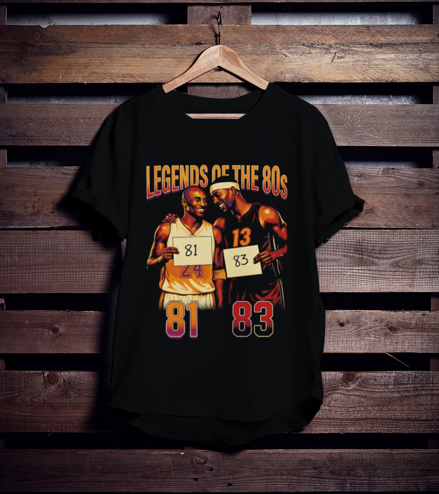 Legends Of The 80s 81 83 T-Shirt