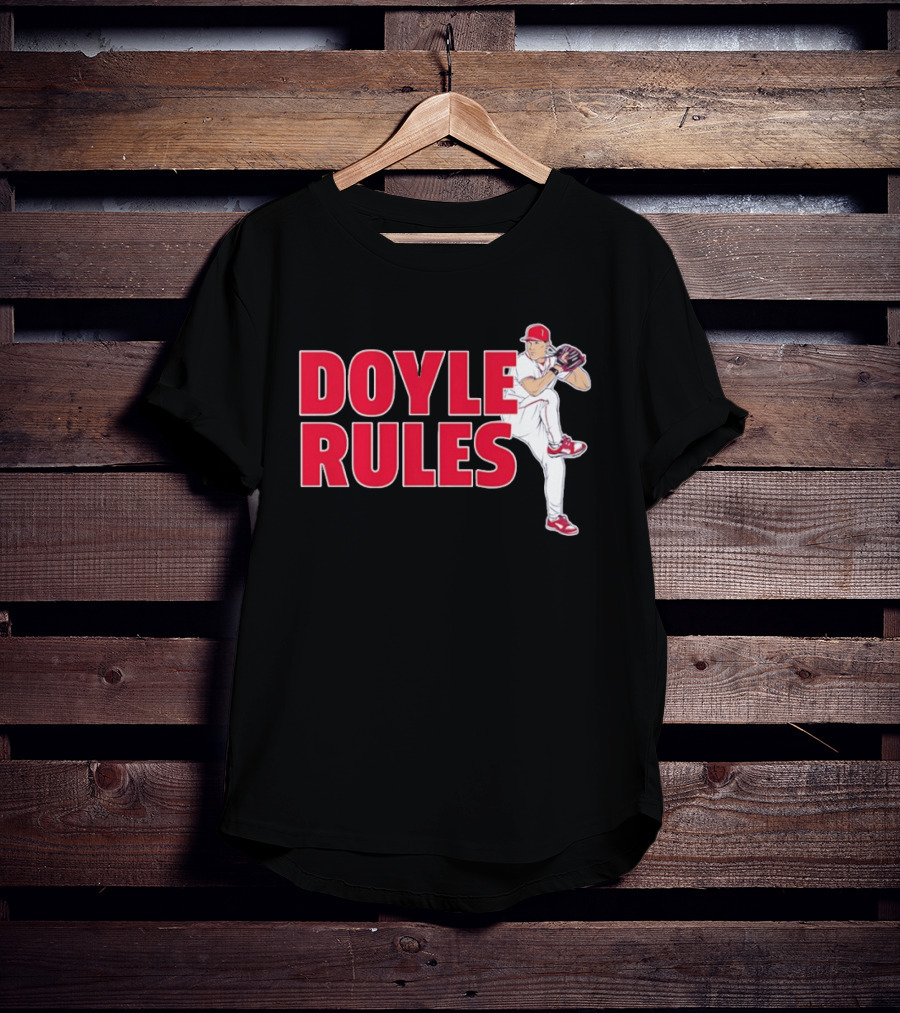 Doyle Rules St Louis Cardinals Pitcher Action T-Shirt