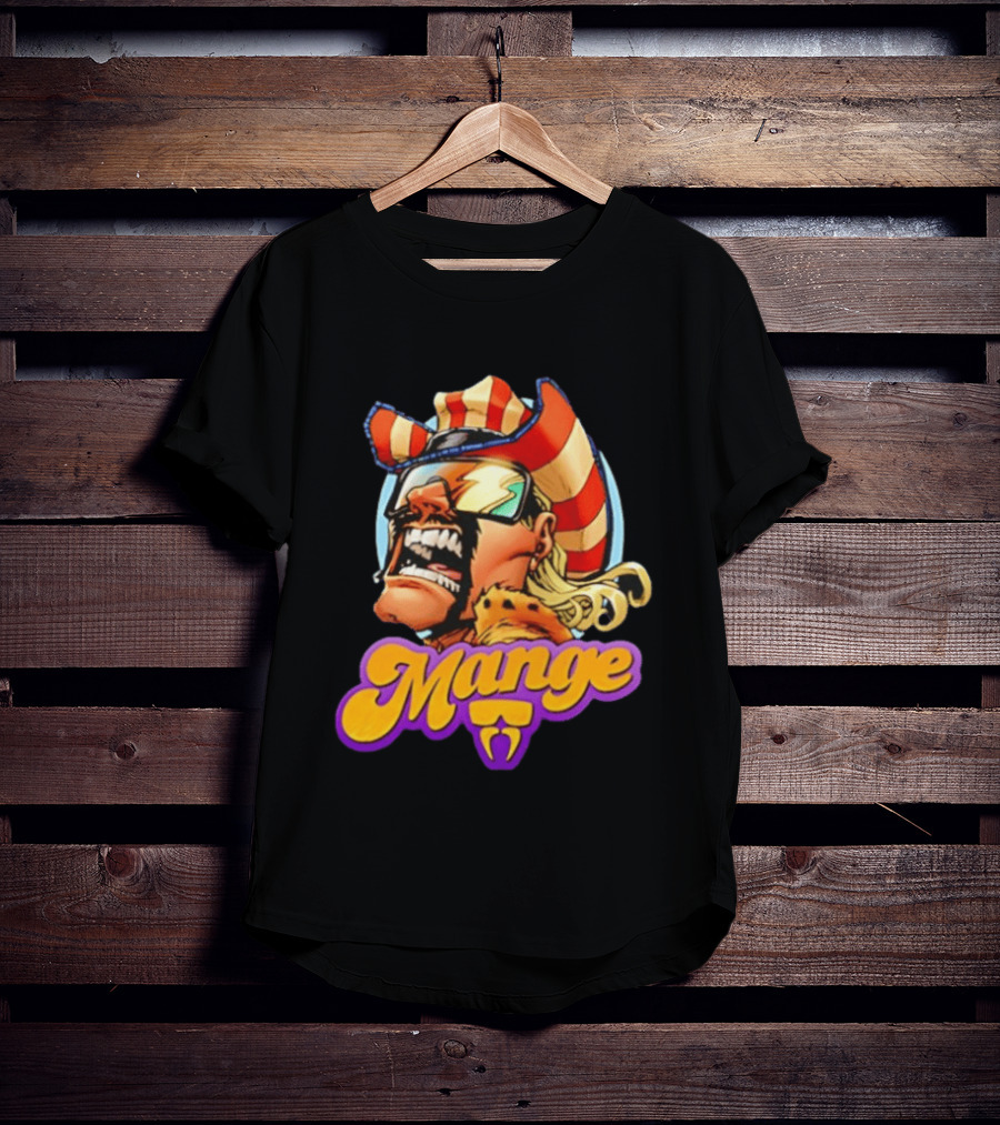 Mange 2nd Chance Campaign Mange Big Face T-Shirt
