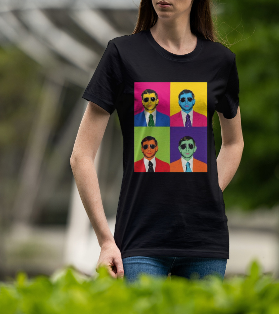 Mike Vining Pop Art Style Multicolor T-Shirt