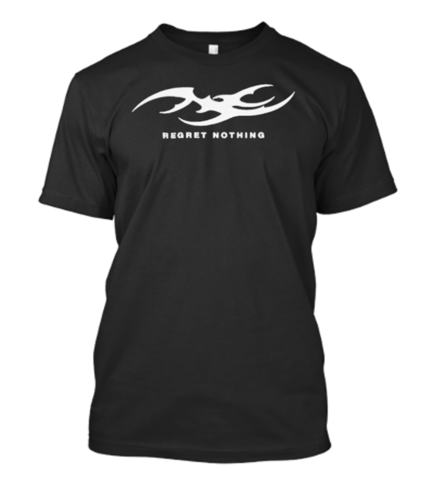 Regret Nothing Tattoo Style Não Me Arrependo De Nada T-Shirt