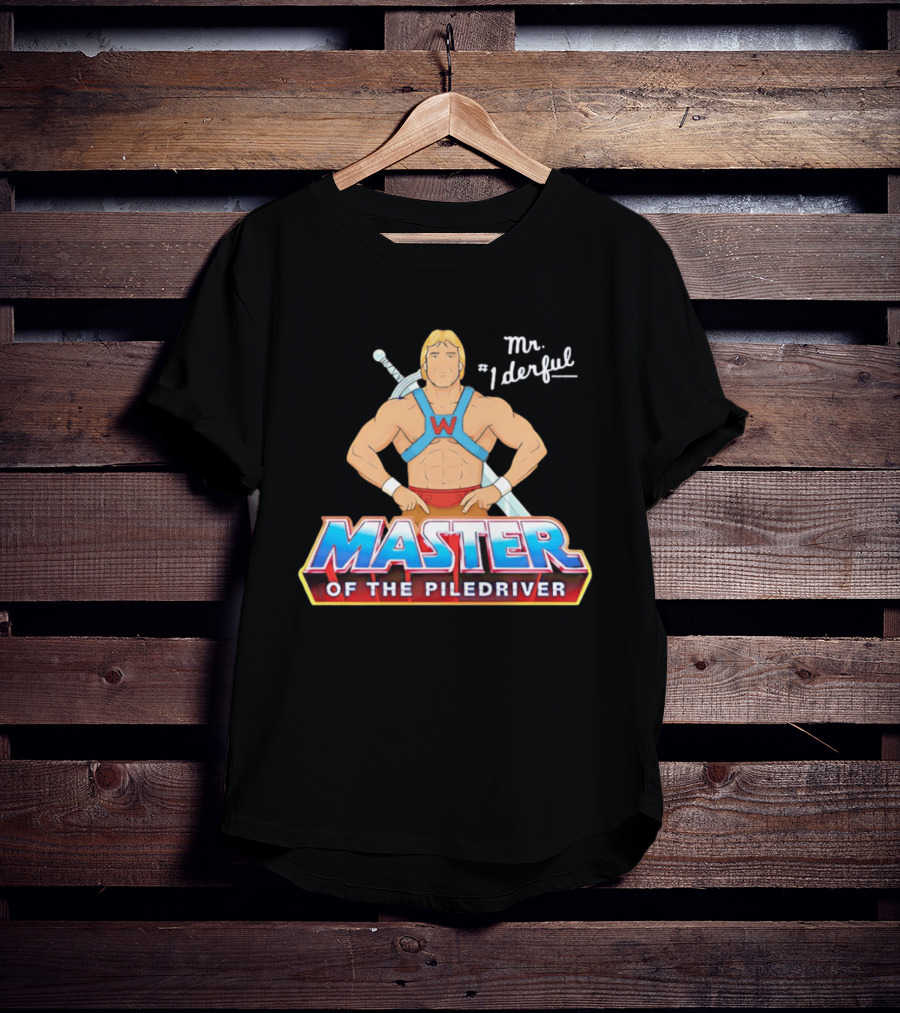 Master Of The Piledriver Mr. Wonderful Paul Orndorff Wrestling T-Shirt